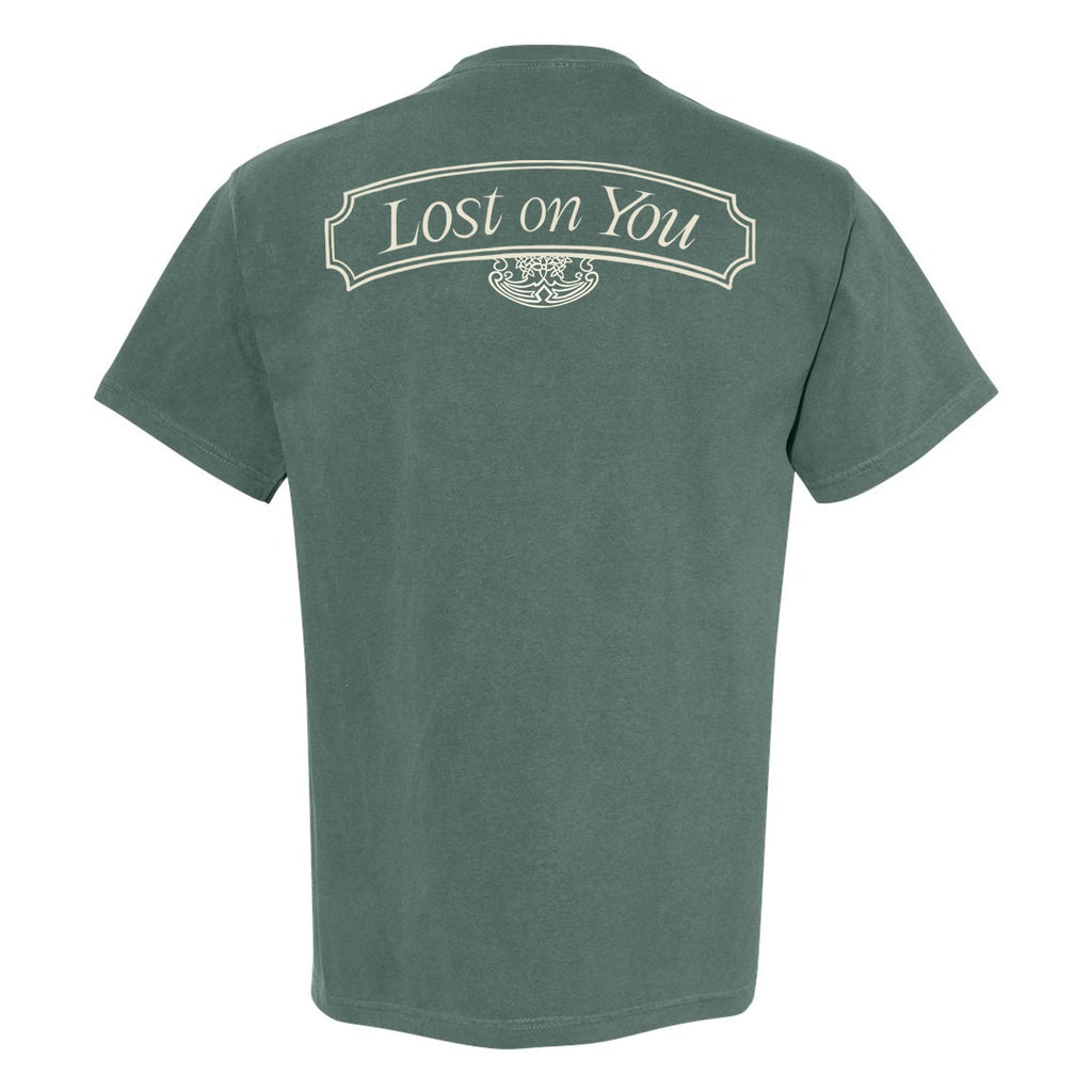 Tigers Jaw 'Lost On You' Blue Spruce T-shirt