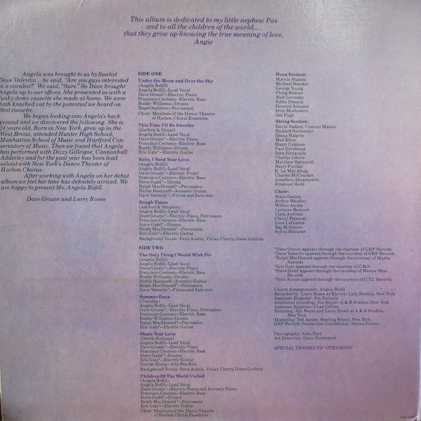 Angela Bofill - Angie - LP