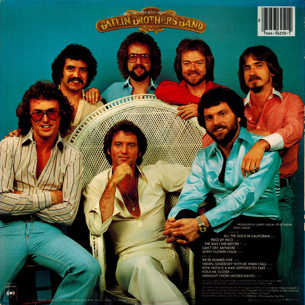 Larry Gatlin And The Gatlin Brothers Band* - Straight Ahead - LP