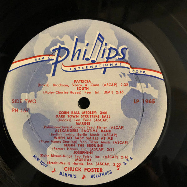 Chuck Foster & His Orchestra - At Hotel Peabody Overlooking Old Man River - LP
