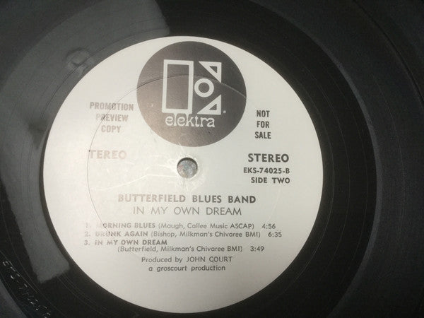 The Butterfield Blues Band* - In My Own Dream - LP