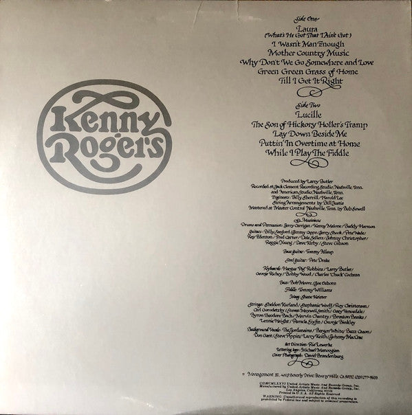 Kenny Rogers - Kenny Rogers - LP