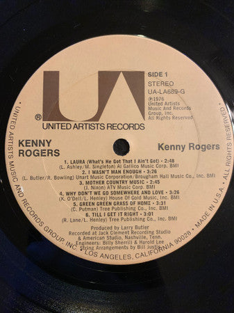 Kenny Rogers - Kenny Rogers - LP