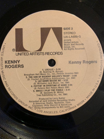 Kenny Rogers - Kenny Rogers - LP