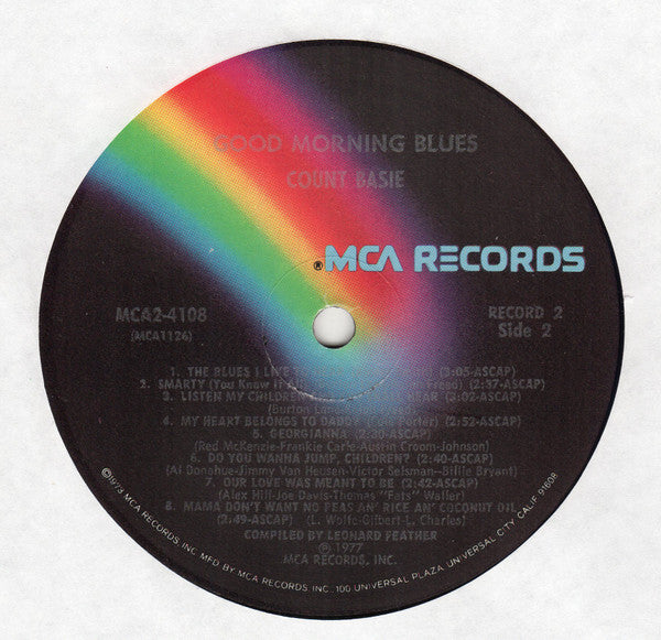 Count Basie And His Orchestra* Featuring Jimmy Rushing, Helen Humes - Good Morning Blues - LP