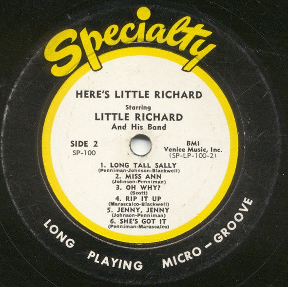 Little Richard - Here's Little Richard - LP
