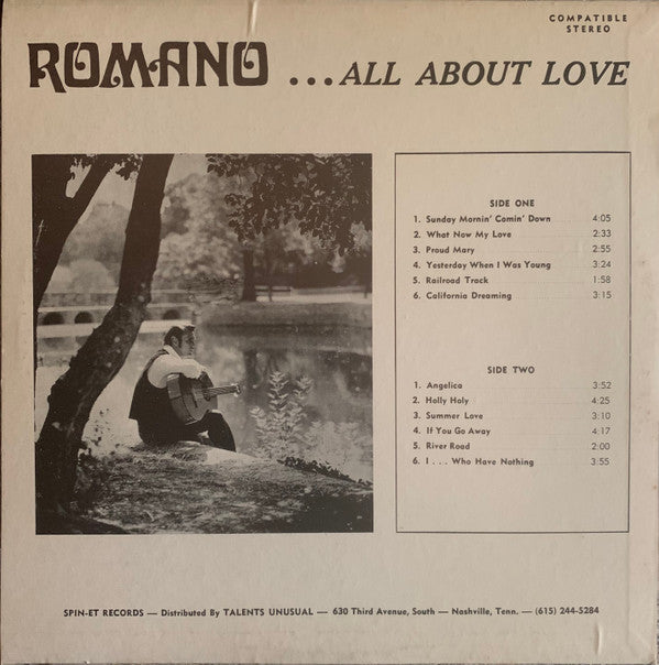 Romano  - ...All About Love - LP