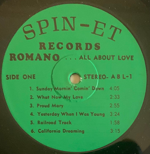 Romano  - ...All About Love - LP