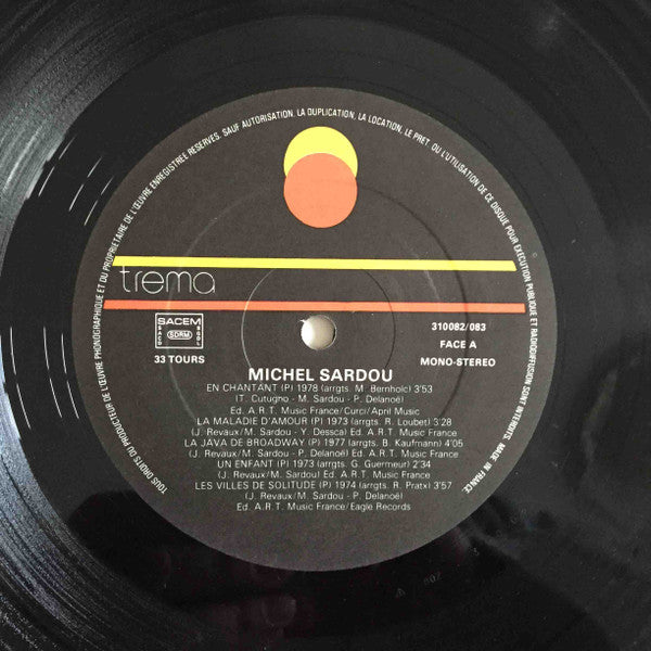 Sardou* - 20 Chansons D'Or - LP