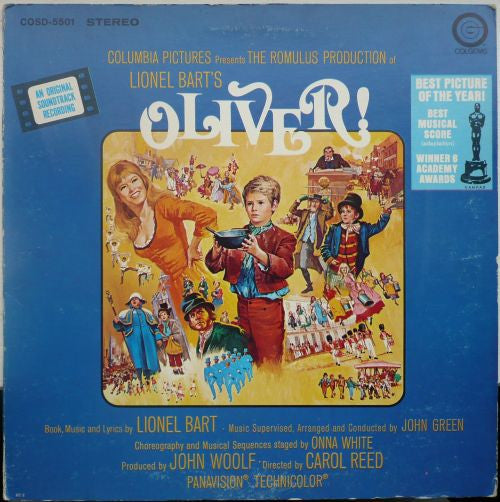 Lionel Bart - Oliver! (An Original Soundtrack Recording) - LP