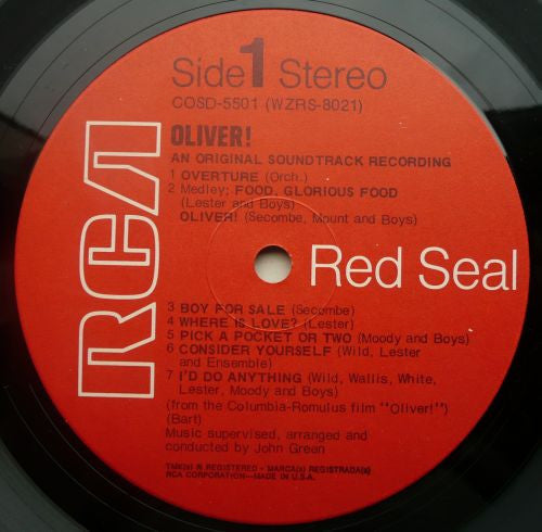 Lionel Bart - Oliver! (An Original Soundtrack Recording) - LP