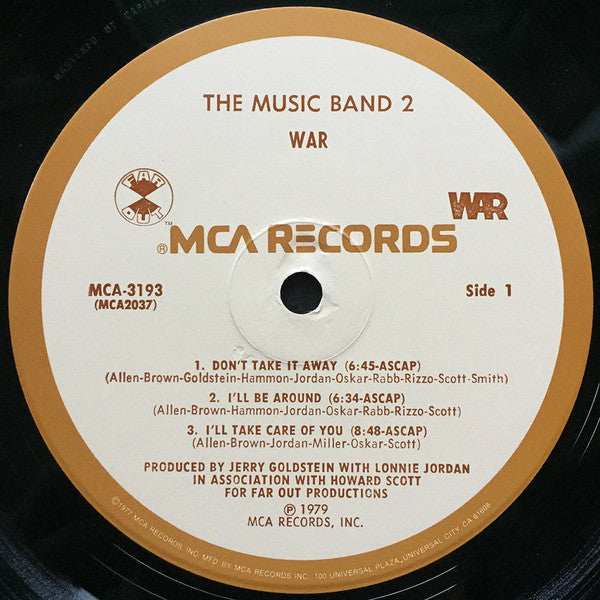 War - The Music Band 2 - LP