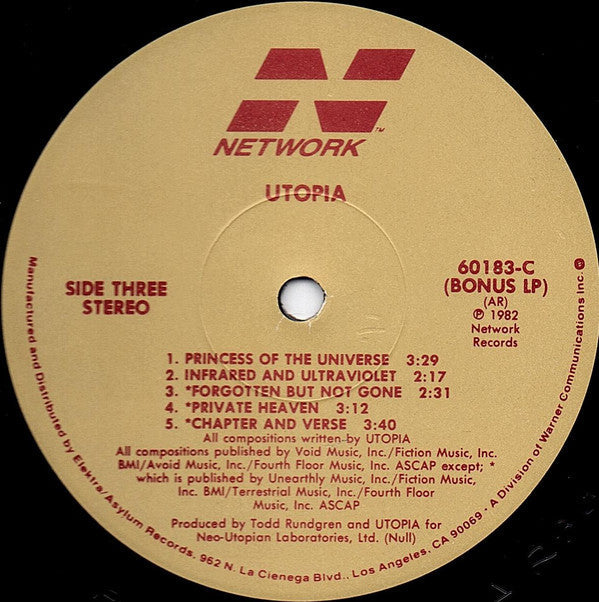 Utopia  - Utopia - LP