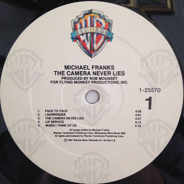 Michael Franks - The Camera Never Lies - LP