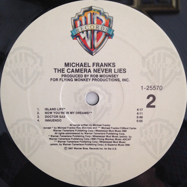 Michael Franks - The Camera Never Lies - LP
