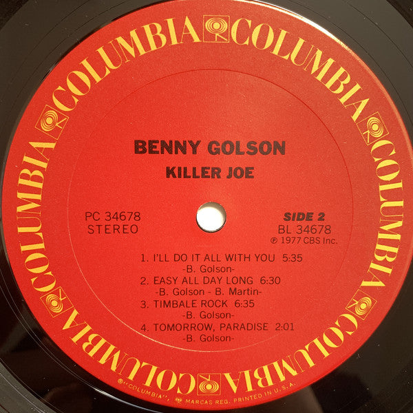 Benny Golson - Killer Joe - LP