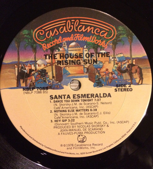 Santa Esmeralda 2* - The House Of The Rising Sun - LP