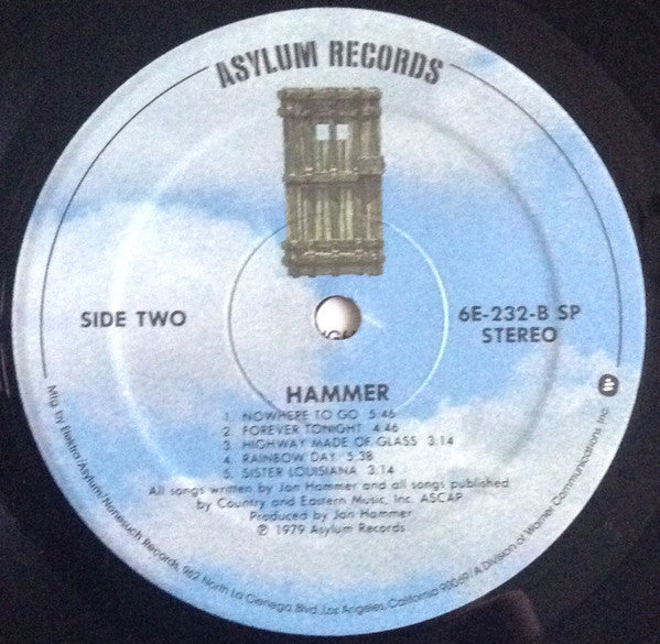Hammer (7) - Hammer - LP