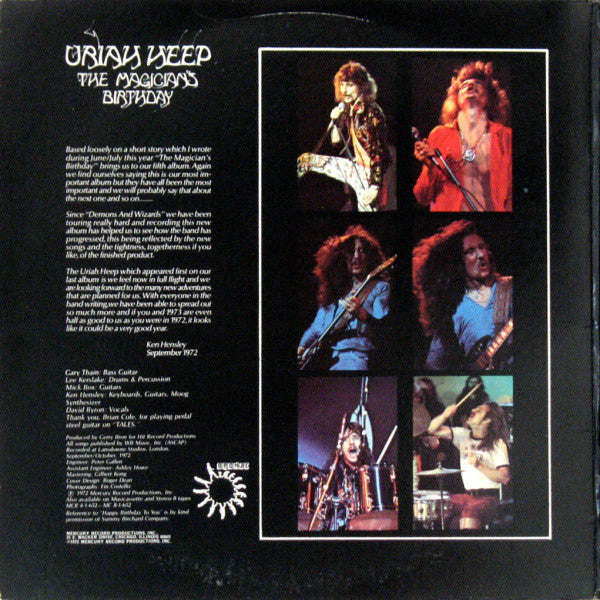 Uriah Heep - The Magician's Birthday - LP