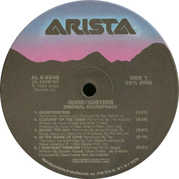 Various - Ghostbusters (Original Soundtrack) - LP