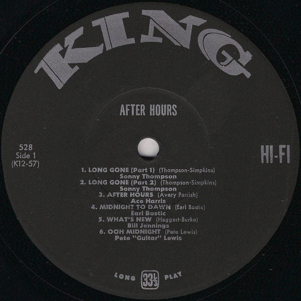 Various - After Hours - LP