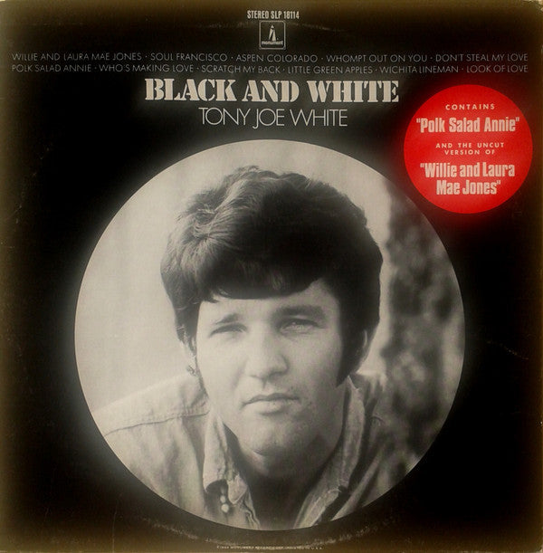 Tony Joe White - Black And White - LP