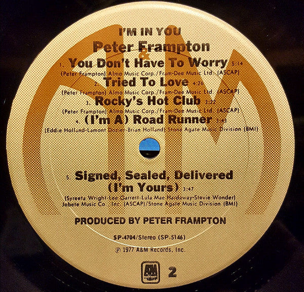 Peter Frampton - I'm In You - LP