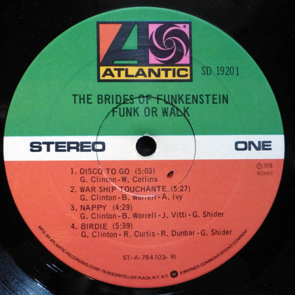 The Brides Of Funkenstein* - Funk Or Walk - LP