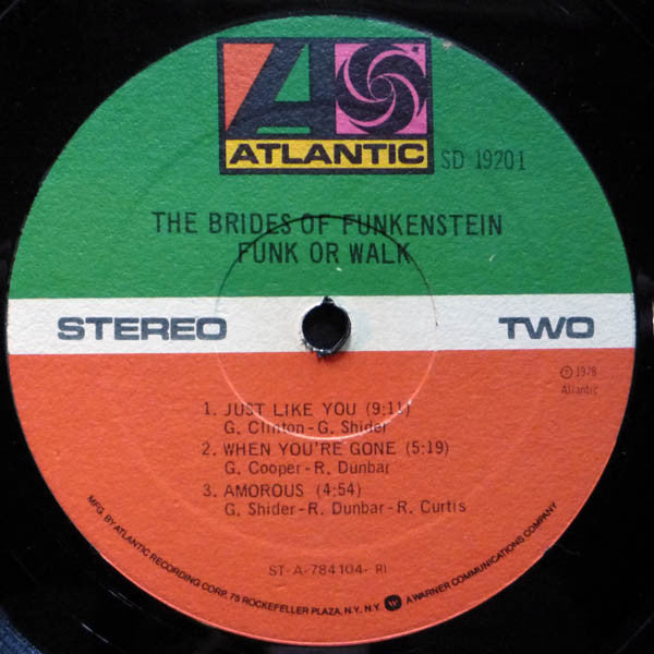 The Brides Of Funkenstein* - Funk Or Walk - LP