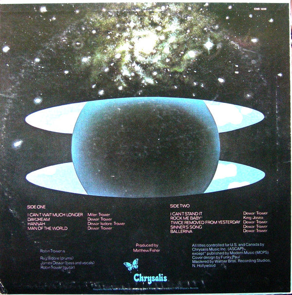 Robin Trower - Twice Removed From Yesterday - LP