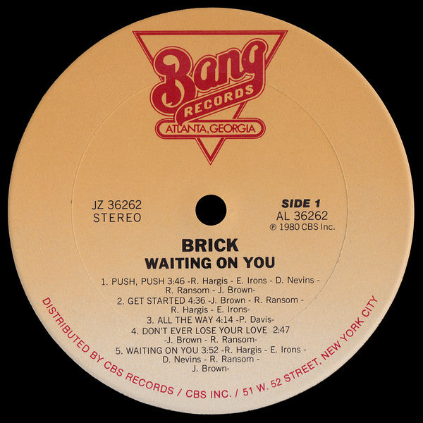Brick - Waiting On You - LP