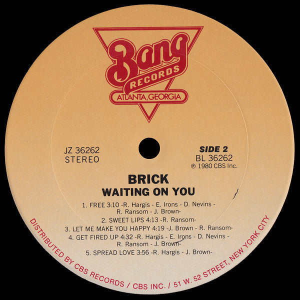 Brick - Waiting On You - LP