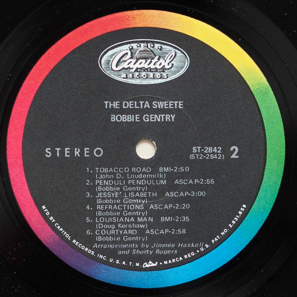 Bobbie Gentry - The Delta Sweete - LP