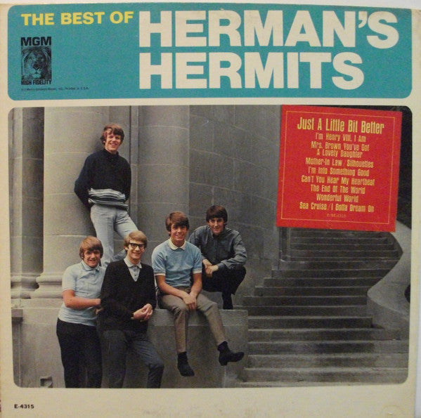 Herman's Hermits - The Best Of Herman's Hermits - LP