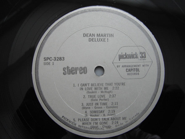 Dean Martin - I Have But One Heart / Deluxe! - LP