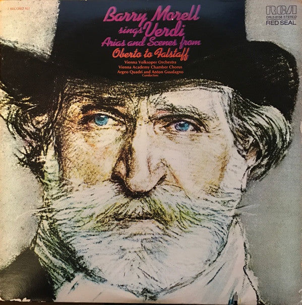 Barry Morell, Vienna Volksoper Orchestra*, Vienna Academy Chorus*, Argeo Quadri, Anton Guadagno - Barry Morell Sings Verdi - Arias And Scenes From Oberto To Falstaff - LP