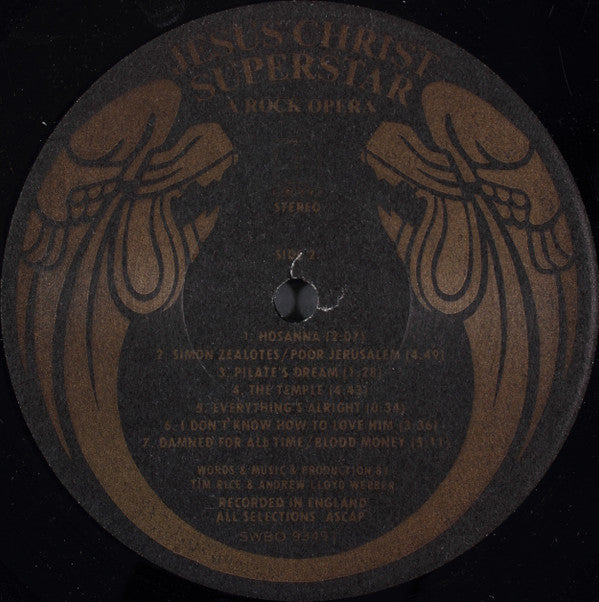 Andrew Lloyd Webber And Tim Rice - Jesus Christ Superstar - LP