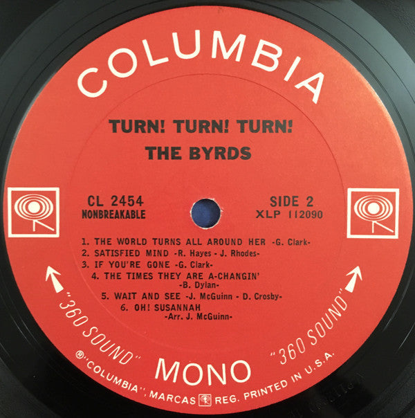 The Byrds - Turn! Turn! Turn! - LP