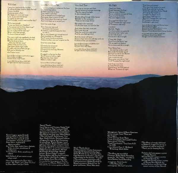 Kenny Loggins - Keep The Fire - LP