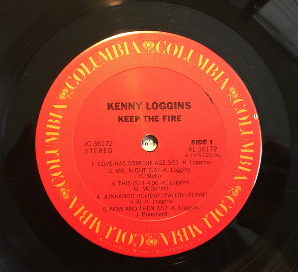 Kenny Loggins - Keep The Fire - LP