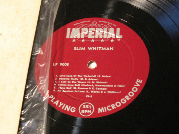 Slim Whitman - Favorites - LP