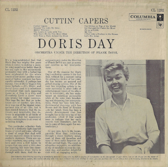 Doris Day - Cuttin' Capers - LP