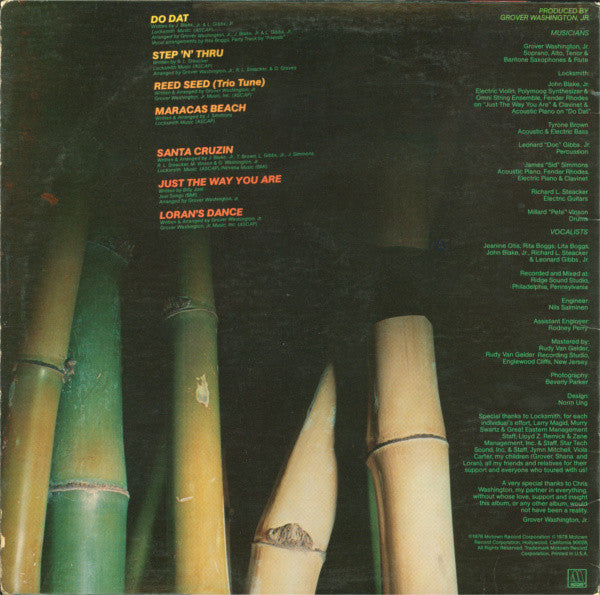 Grover Washington, Jr. - Reed Seed - LP