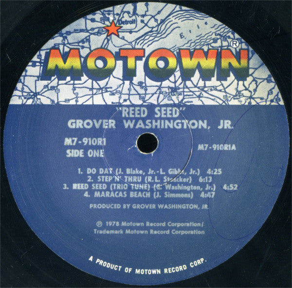 Grover Washington, Jr. - Reed Seed - LP