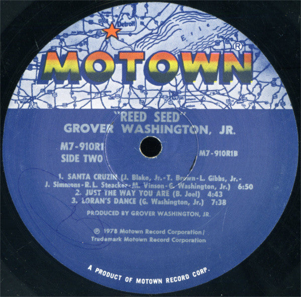 Grover Washington, Jr. - Reed Seed - LP