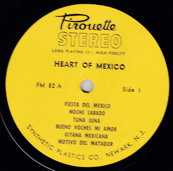 Unknown Artist - Heart Of Mexico - LP