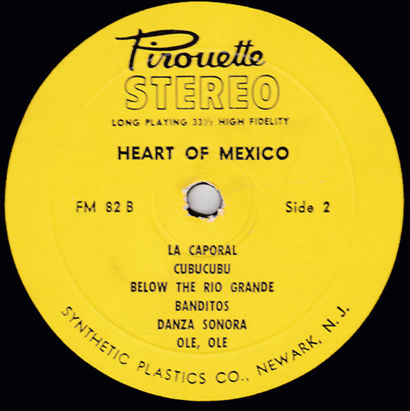Unknown Artist - Heart Of Mexico - LP