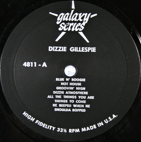 Dizzy Gillespie And His Orchestra - Dizzy Gillespie And His Original Orchestra - LP