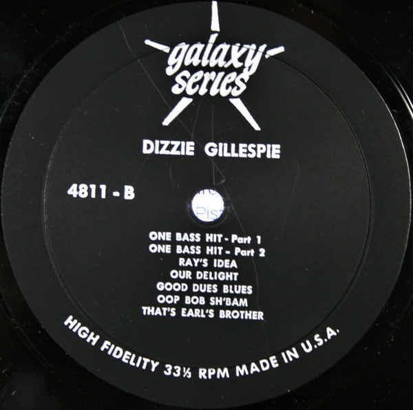 Dizzy Gillespie And His Orchestra - Dizzy Gillespie And His Original Orchestra - LP