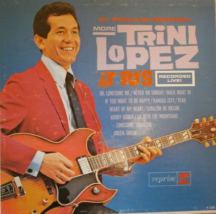 Trini Lopez - By Popular Demand More Trini Lopez At P.J.'s - LP